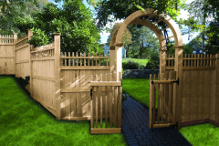 Universal Board & Open Baluster with Arbor