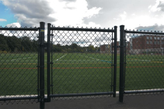 7-4-All-black-Vinyl-Chain-Link-Gate